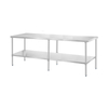 Stainless Steel Food Prep Table WT-P72-96 Meet The NSF