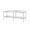 Heavy OEM Stainless Steel Prep Table Work Table WT-PB72-96 Manufacturers
