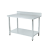 Large Square Stainless Steel Work Table with Flat Top Manufacturers