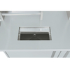 Stainless Steel Display Table Milk Tea Counter Design /Sweet Shop Counter Design