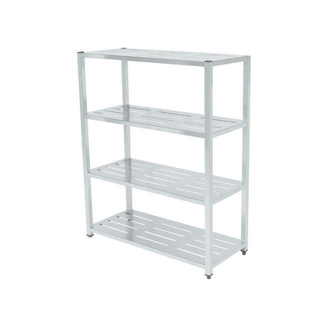 Stainless Steel Kitchen Four Layer Adjustable Shelf 