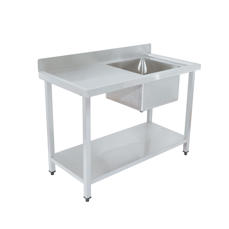 Stainless Steel Single Bowl Washing Table