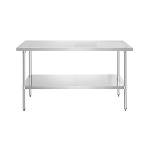 Stainless Steel Restaurant Tables WT-P12-60 Safety Overall Stainless Steel