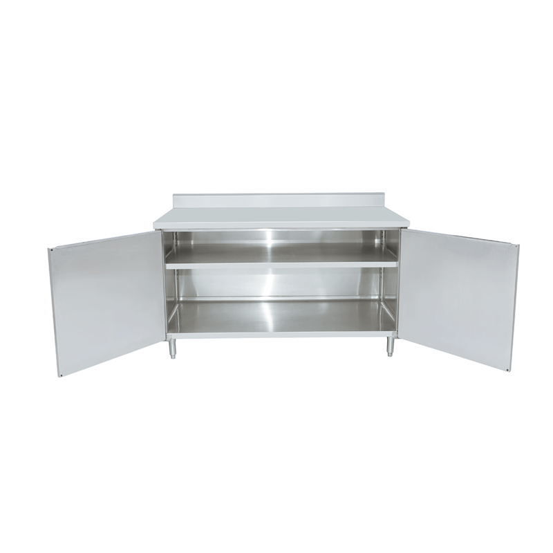 Catering Equipment Stainless Steel Storage Cabinet Table kitchen cabinets