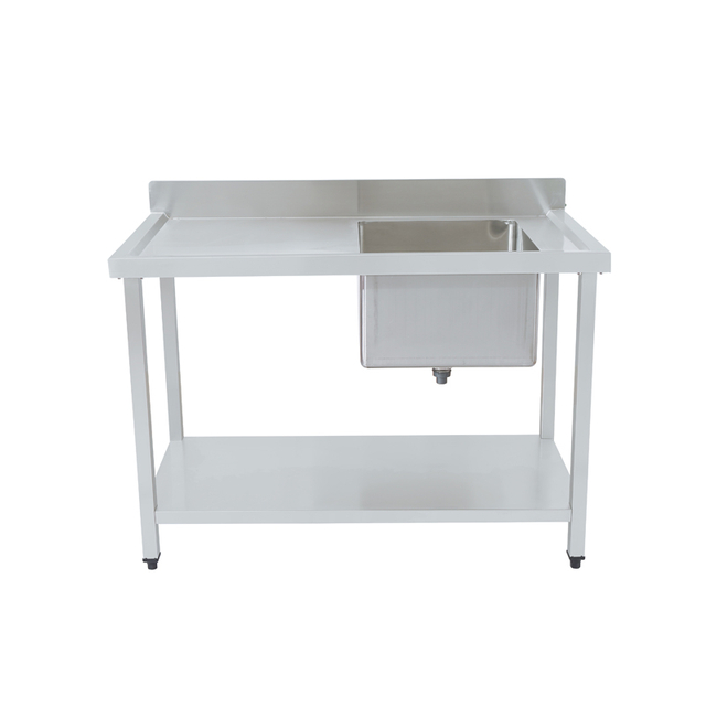 Stainless Steel Single Bowl Washing Table