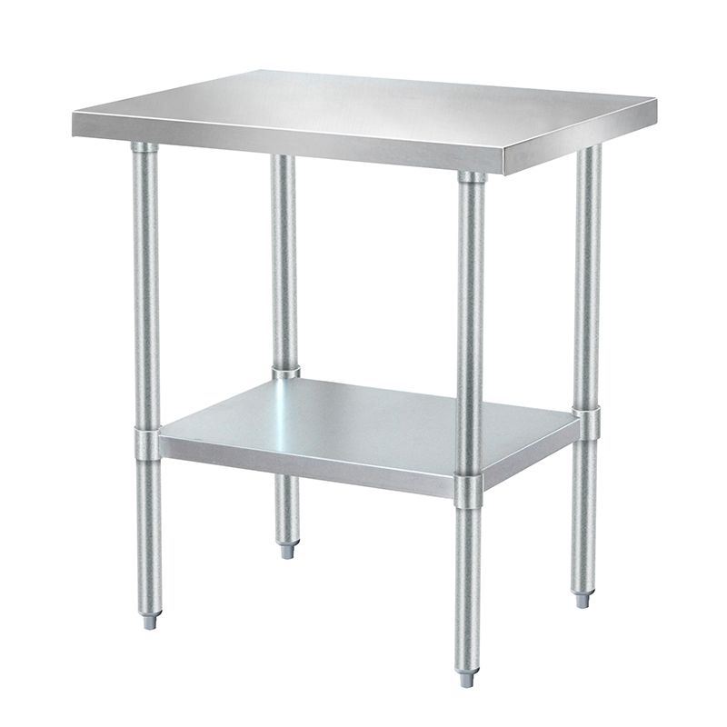 Welded Well Stainless Steel Work Table With Backsplash WT-EE-B12-60