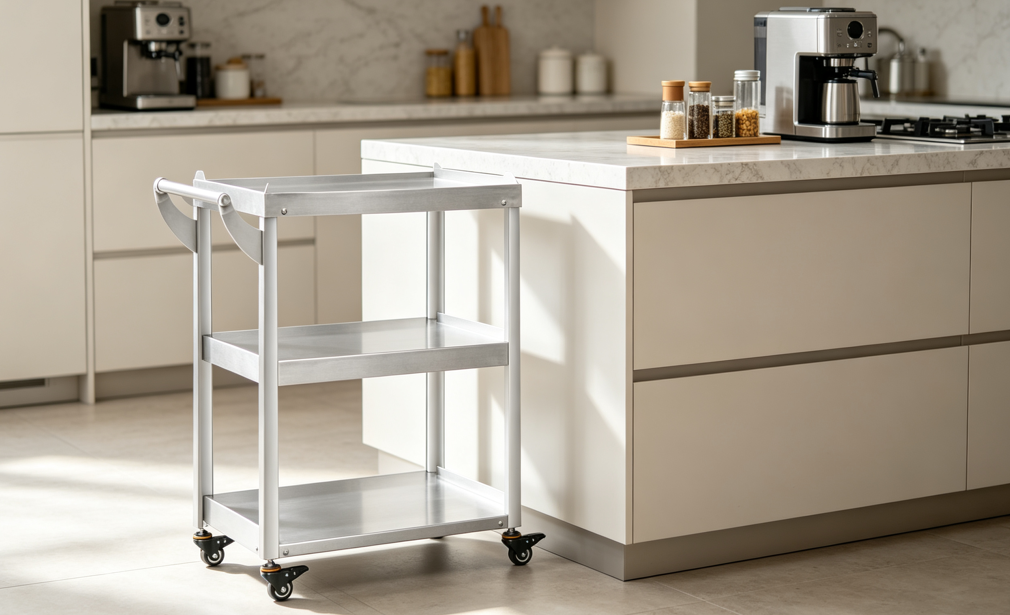 stainless steel trolley