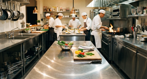 stainless steel sink tables