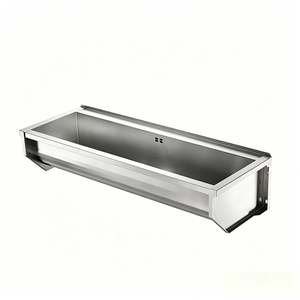 stainless wall mount sink